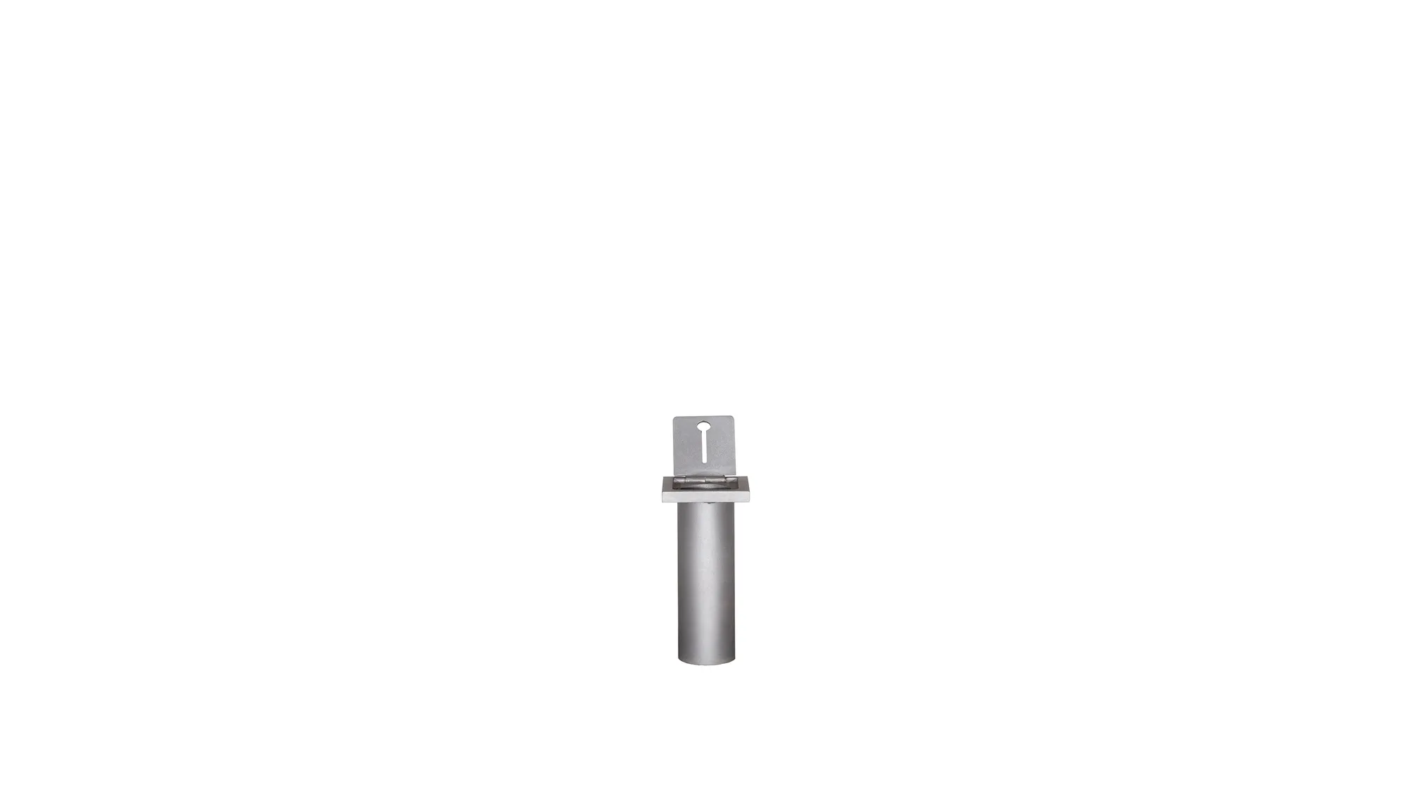 Modena bollard base plate for removable bollards. This base plate is designed for easy bollard removal and replacement.