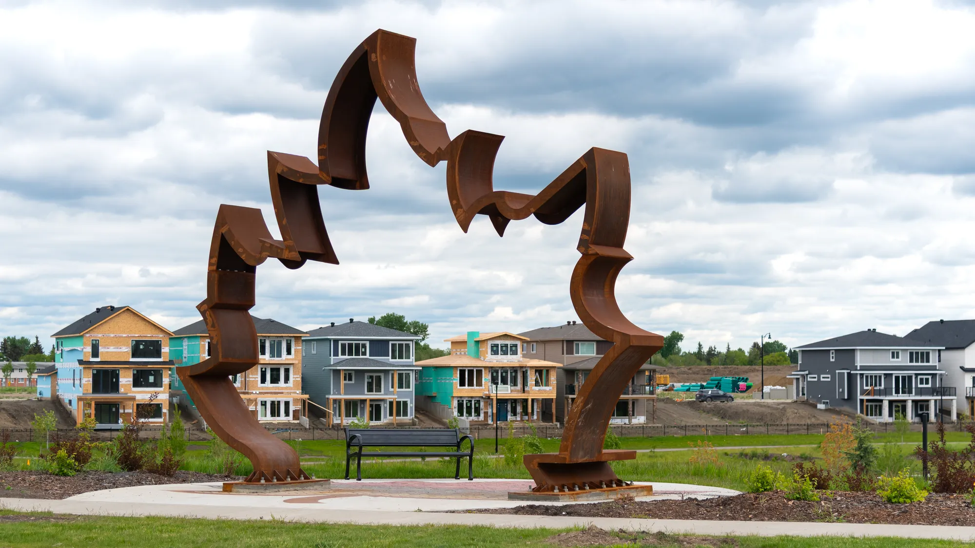 Wishbone Mountain Classic Bench in Edmonton Alberta
