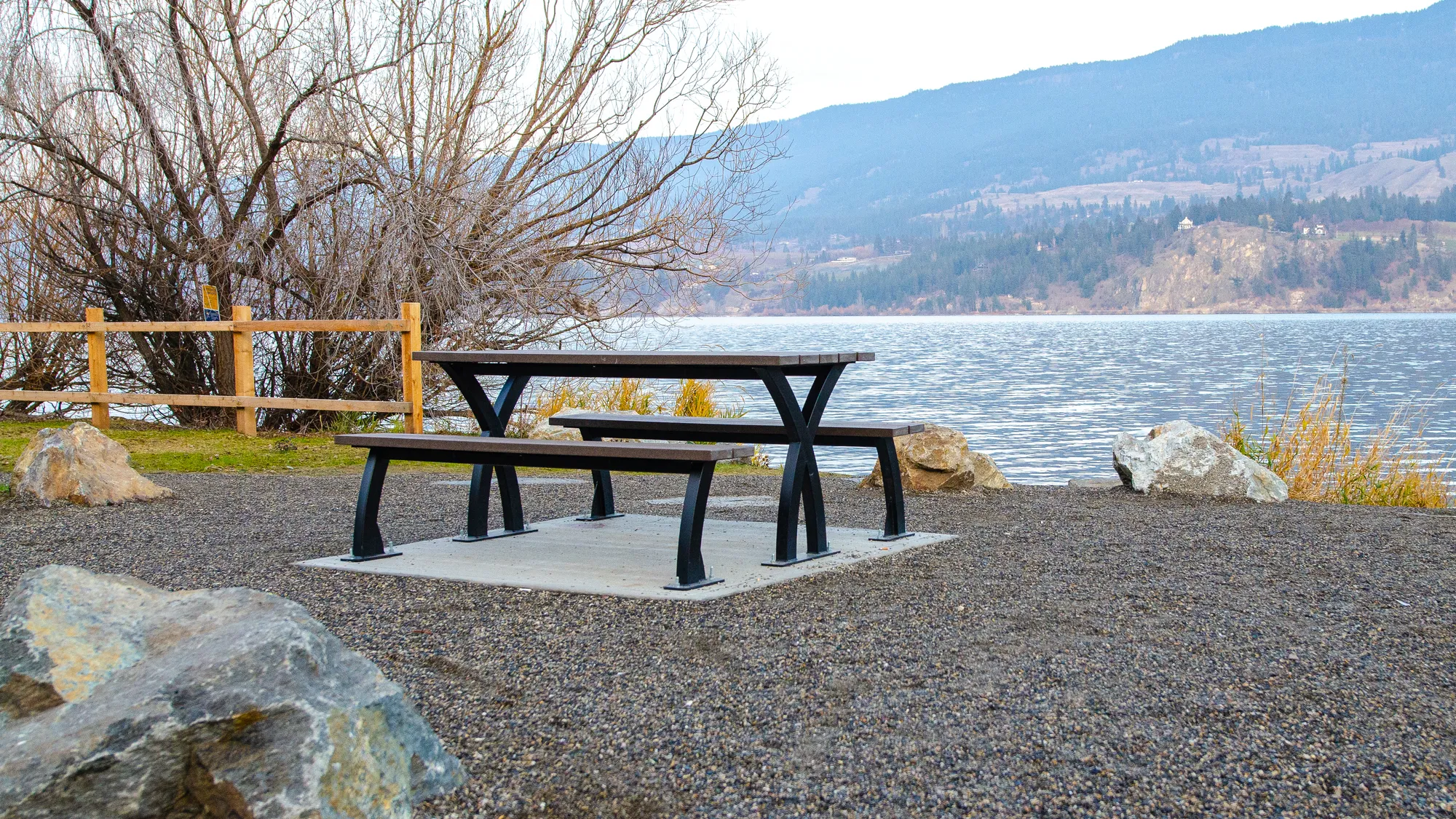 Wishbone Parker Picnic Table in Lake Country BC