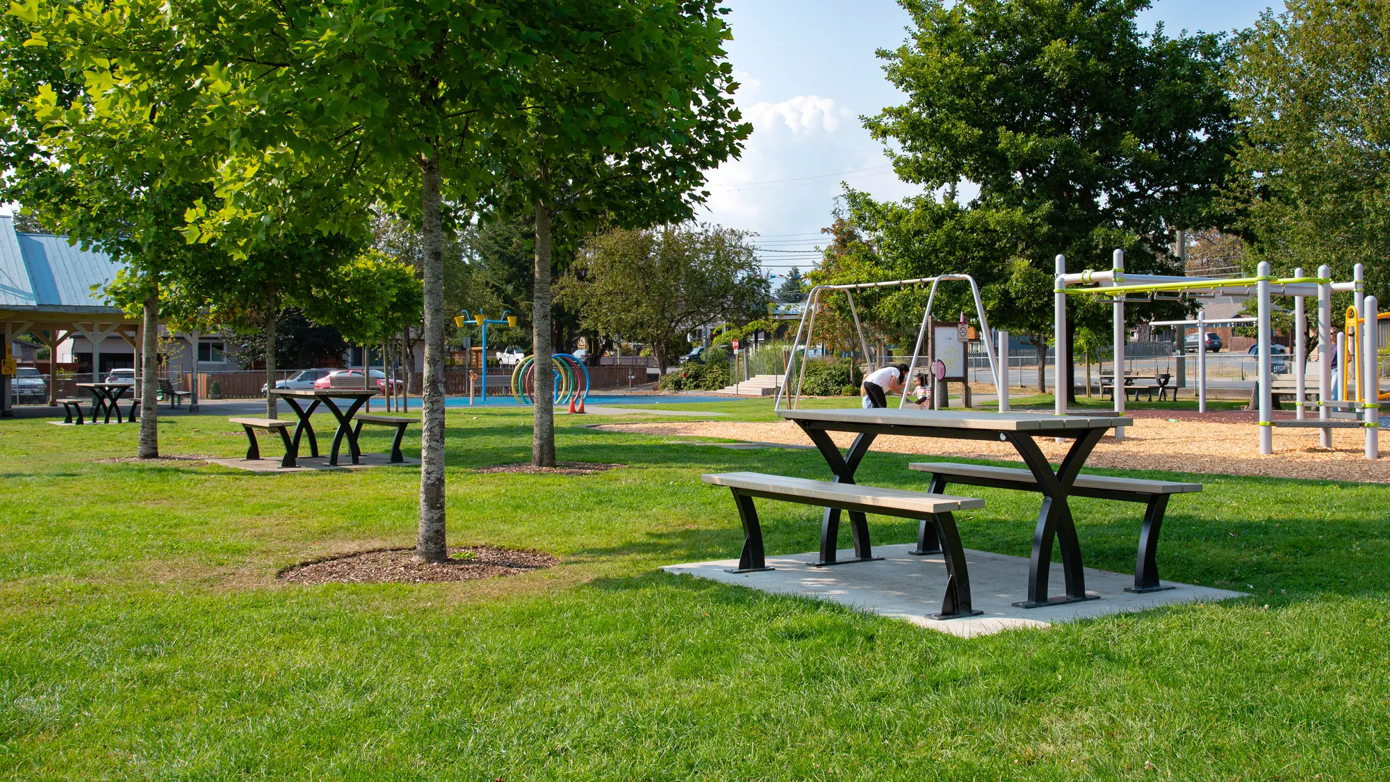 Wishbone Parker Picnic Tables in Cumberland BC