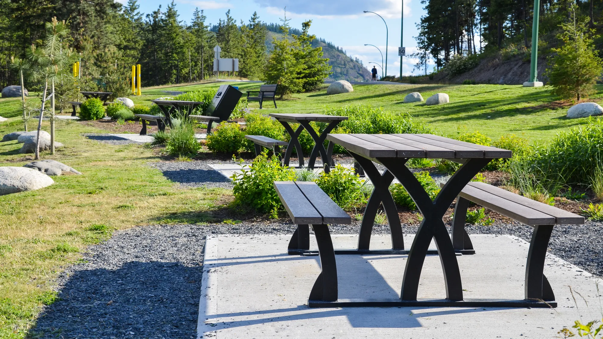 Wishbone Parker Picnic Tables in West Kelowna BC