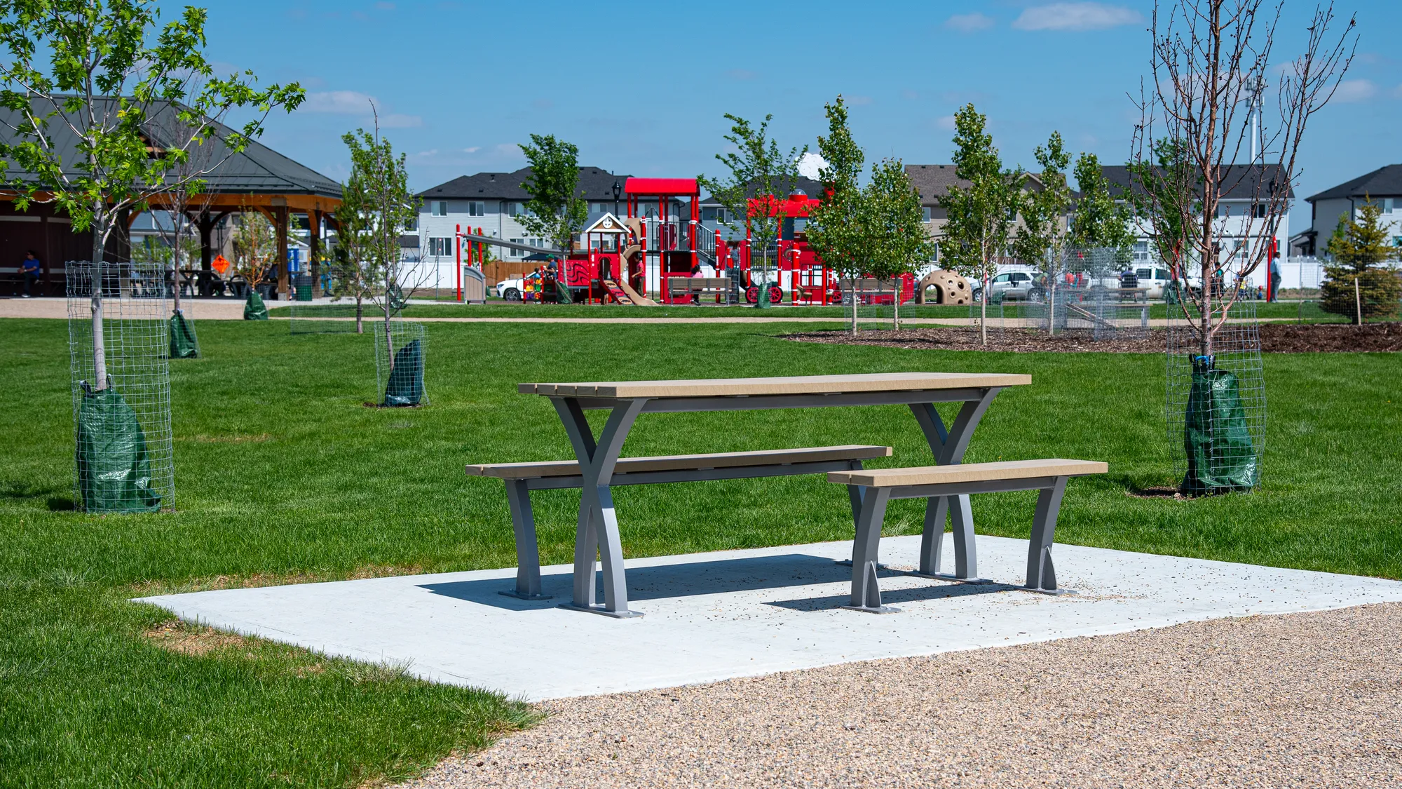Wishbone Parker Wheelchair Accessible Picnic Table at Horizon St