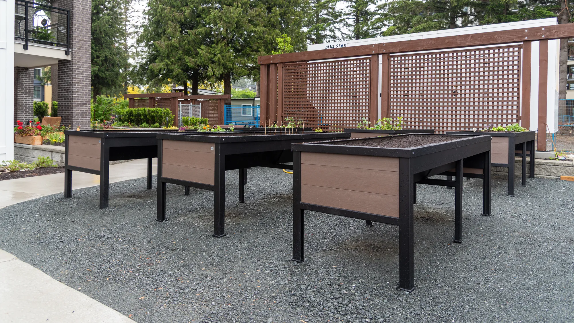 Wishbone Rutherford 4 Space Wheelchair Accessible Planter At Eli