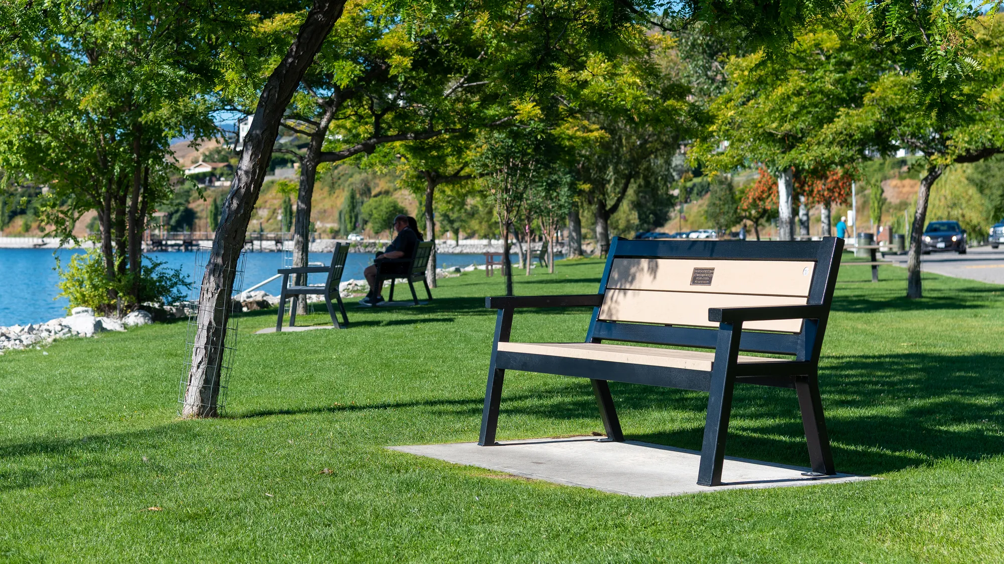Wishbone Rutherford Memorial Bench in West Kelowna, BC