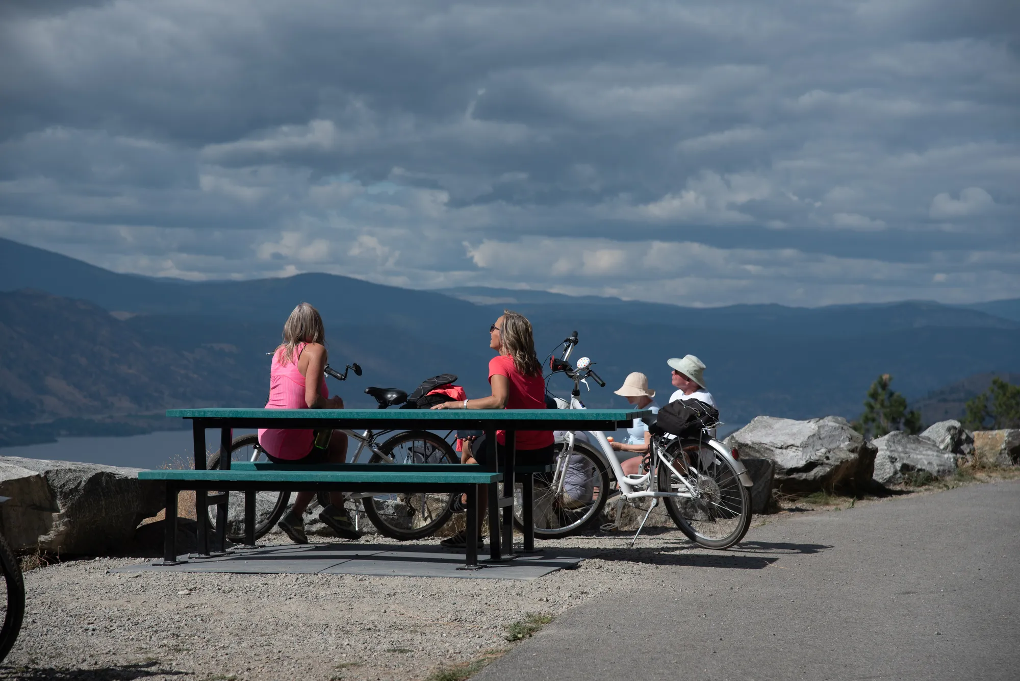 Wishbone installation in British Columbia