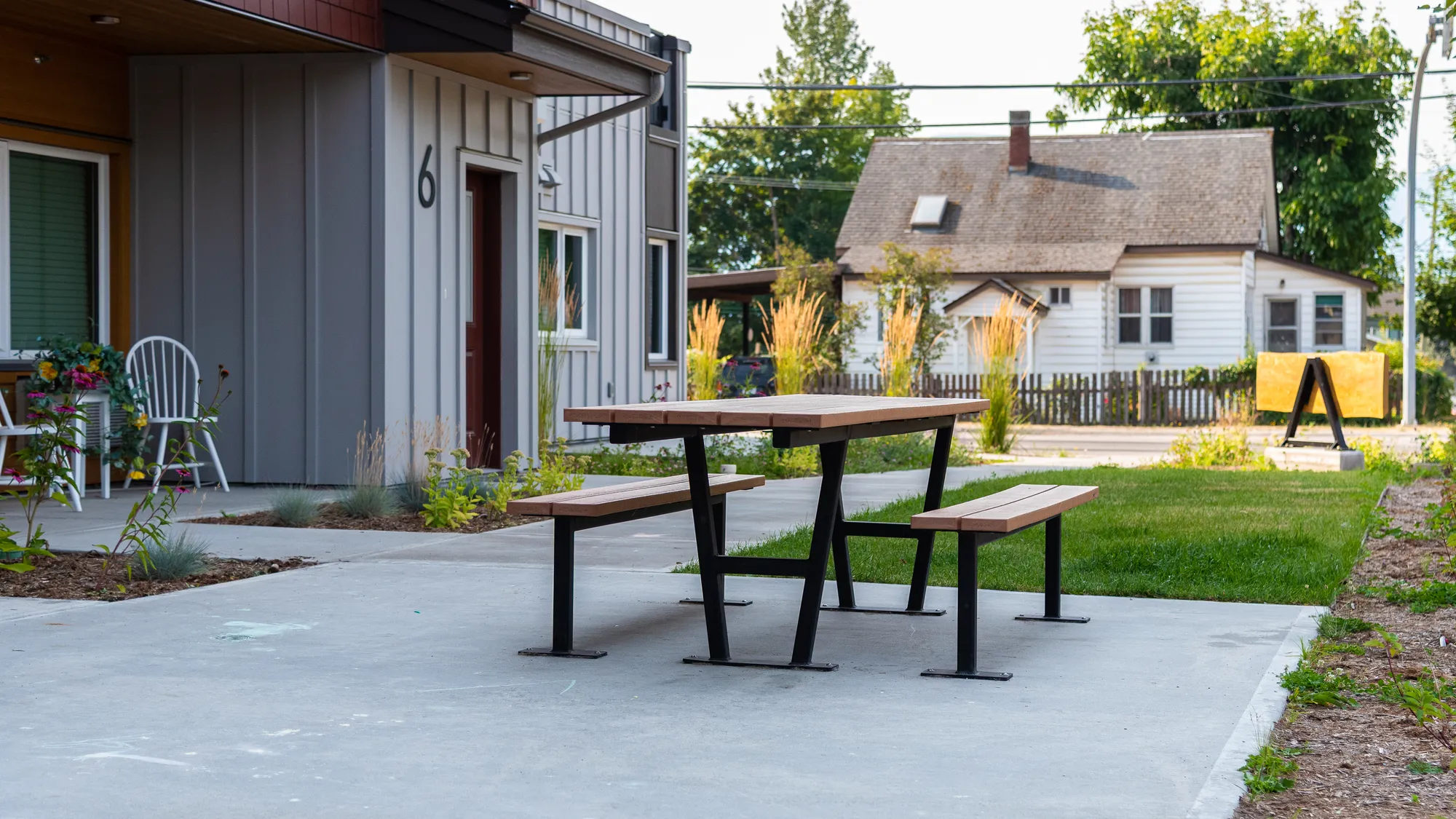 Wishbone Rutherford Wheelchair Accessible Picnic Table in Nakusp
