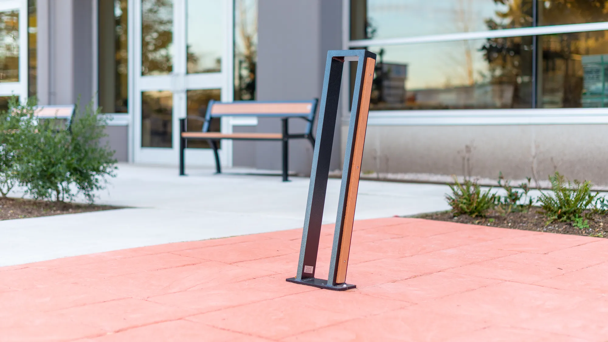 Wishbone Urban Form Bike Rack in Surrey BC