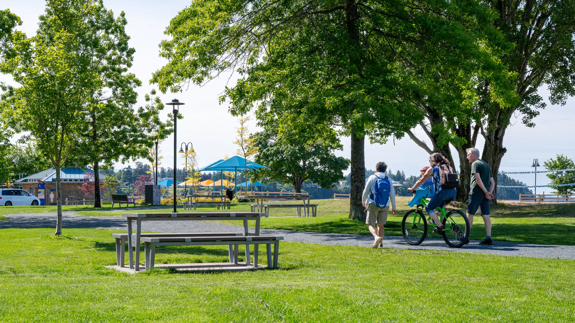 Wishbone Vincent Picnic Tables at Parksville Community Park in P