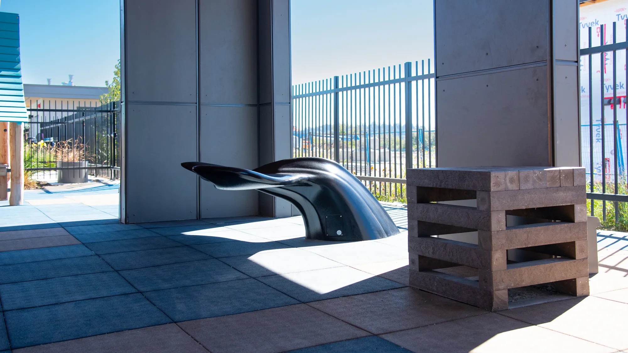 Wishbone Whale Tail at the Boardwalk Development for Tsawwassen
