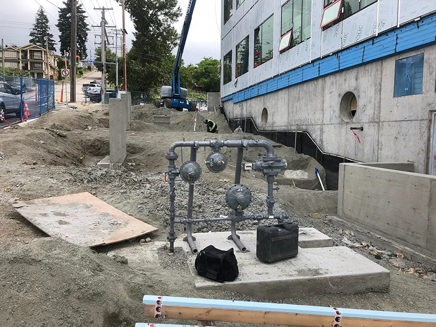 Wishbone installation in Washington