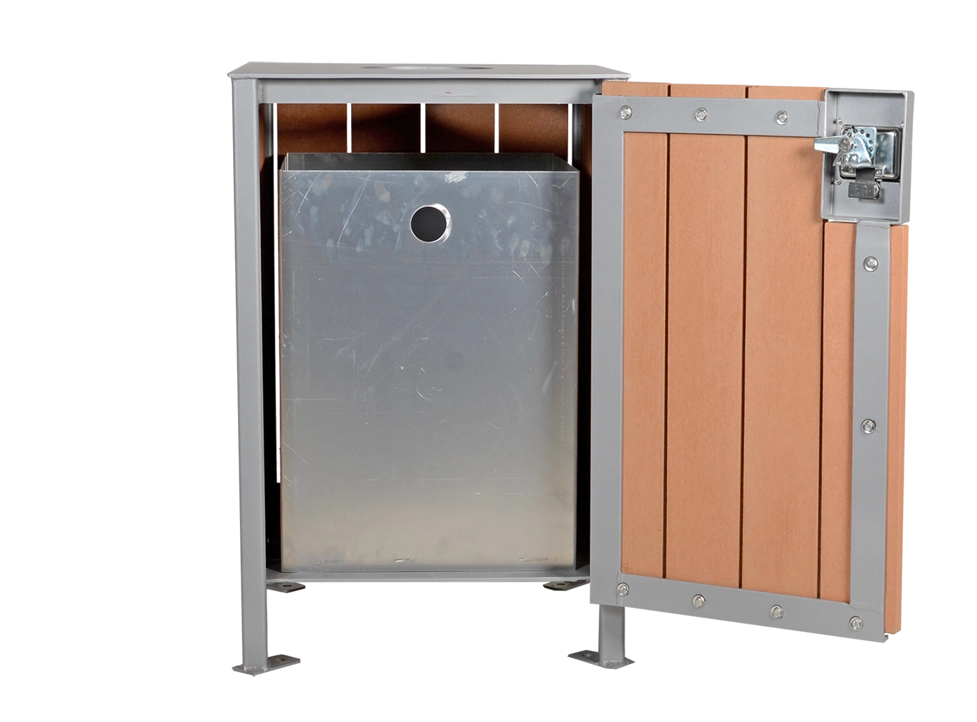 Modena Square Top Waste Receptacle