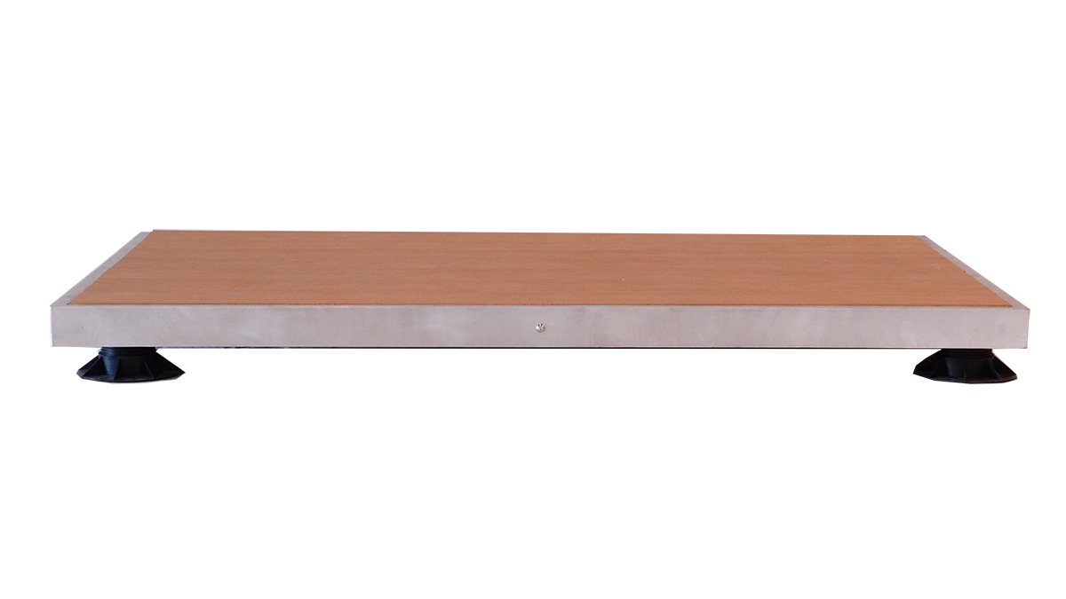 Perma-Walk is a durable and versatile surface solution for outdoor spaces. This front view showcases the product's design and construction.