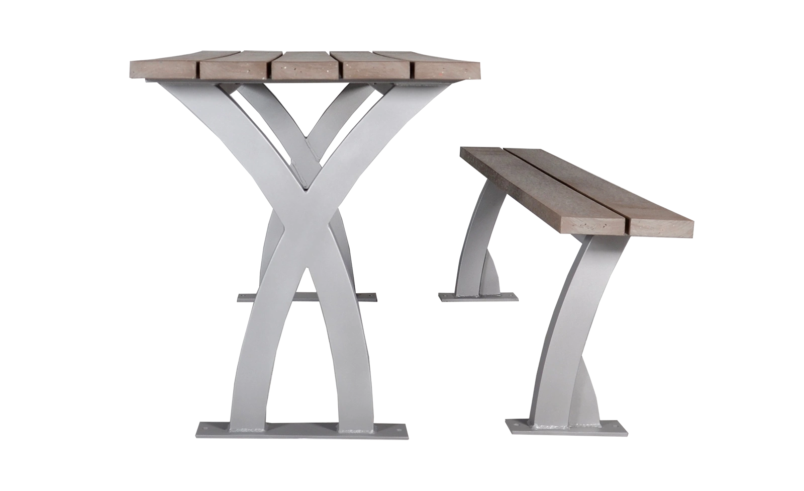 Parker Bench with Armrests 5ft