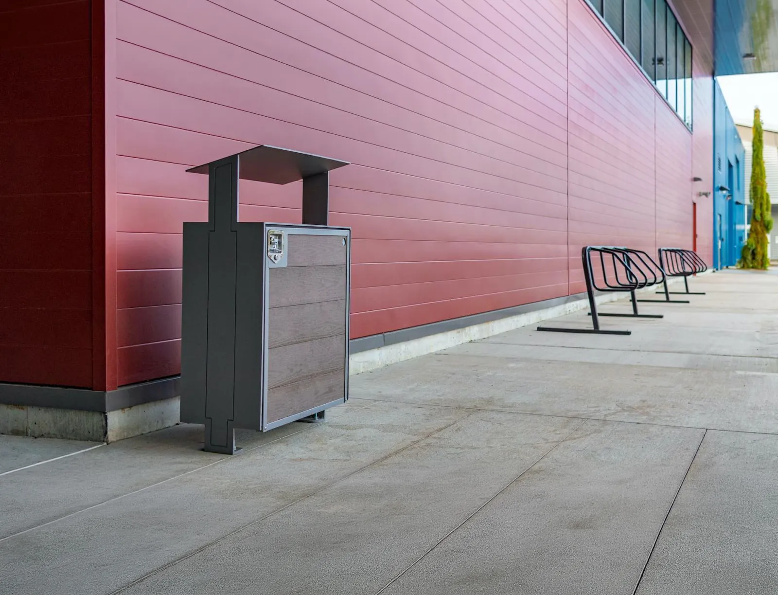 City Scape Waste Receptacle