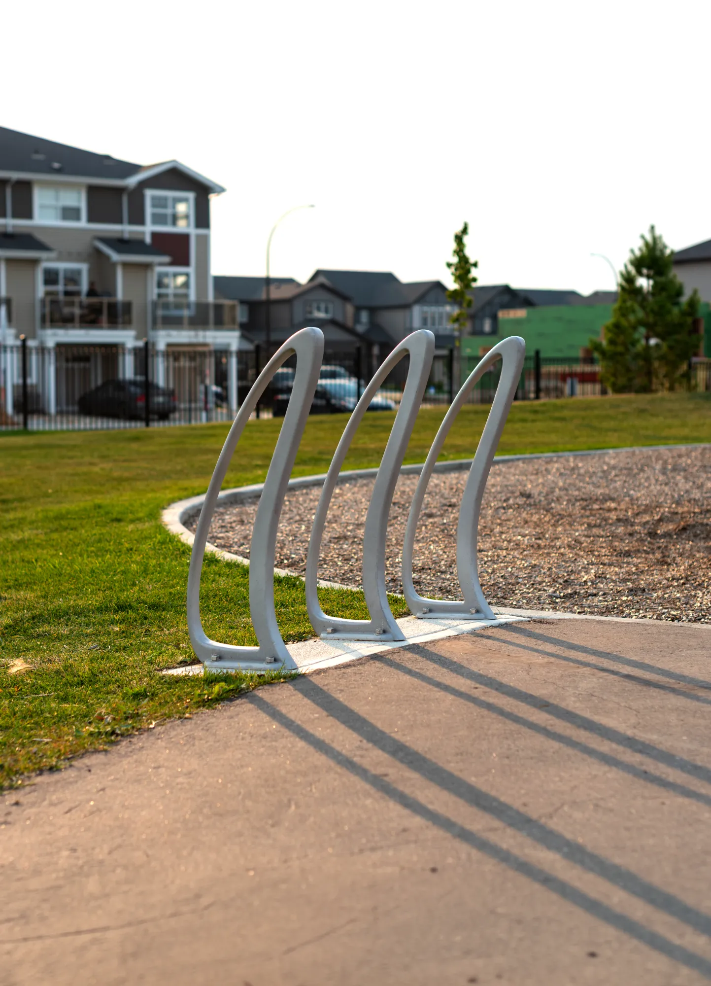 TENAJ Bike Racks at Brighton Community in Saskatoon (1)