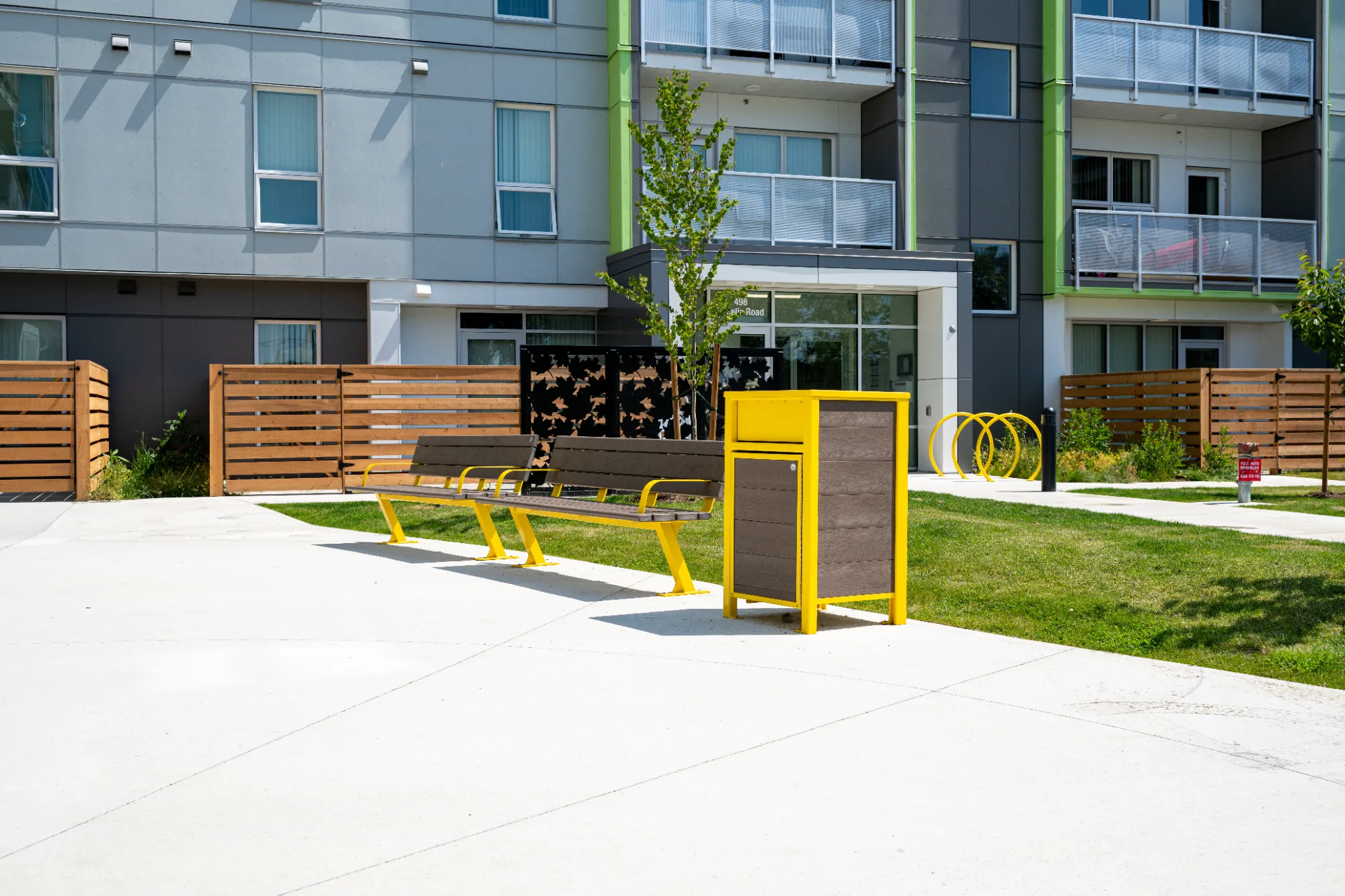 Urban Form Waste Receptacle