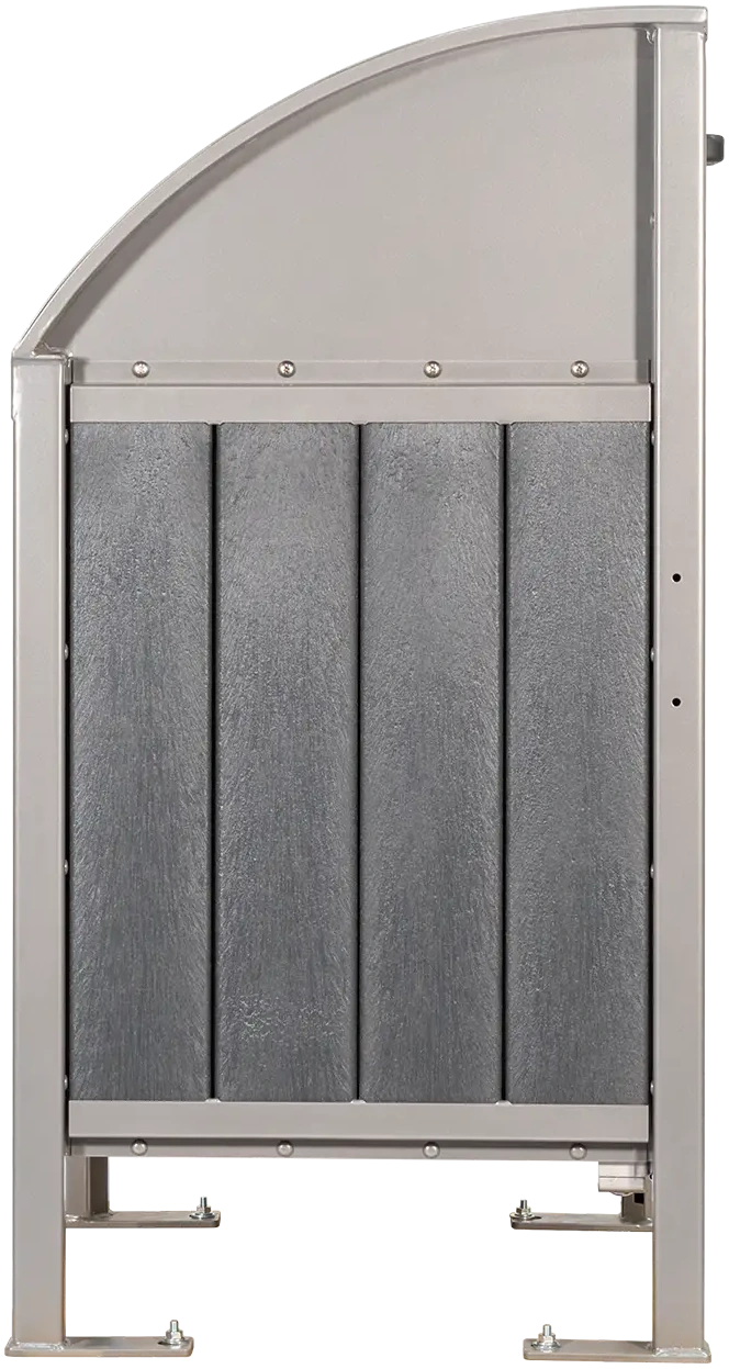 Freedom 32 Rodent Resistant Waste Receptacle, side
