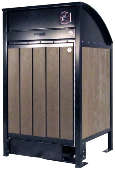 Freedom 55 Waste Receptacle with siding