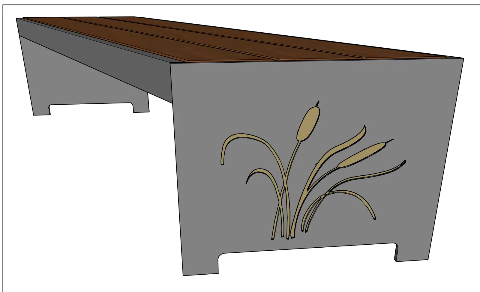 Mackenzie Modular Bench 6ft -  Right Parallel