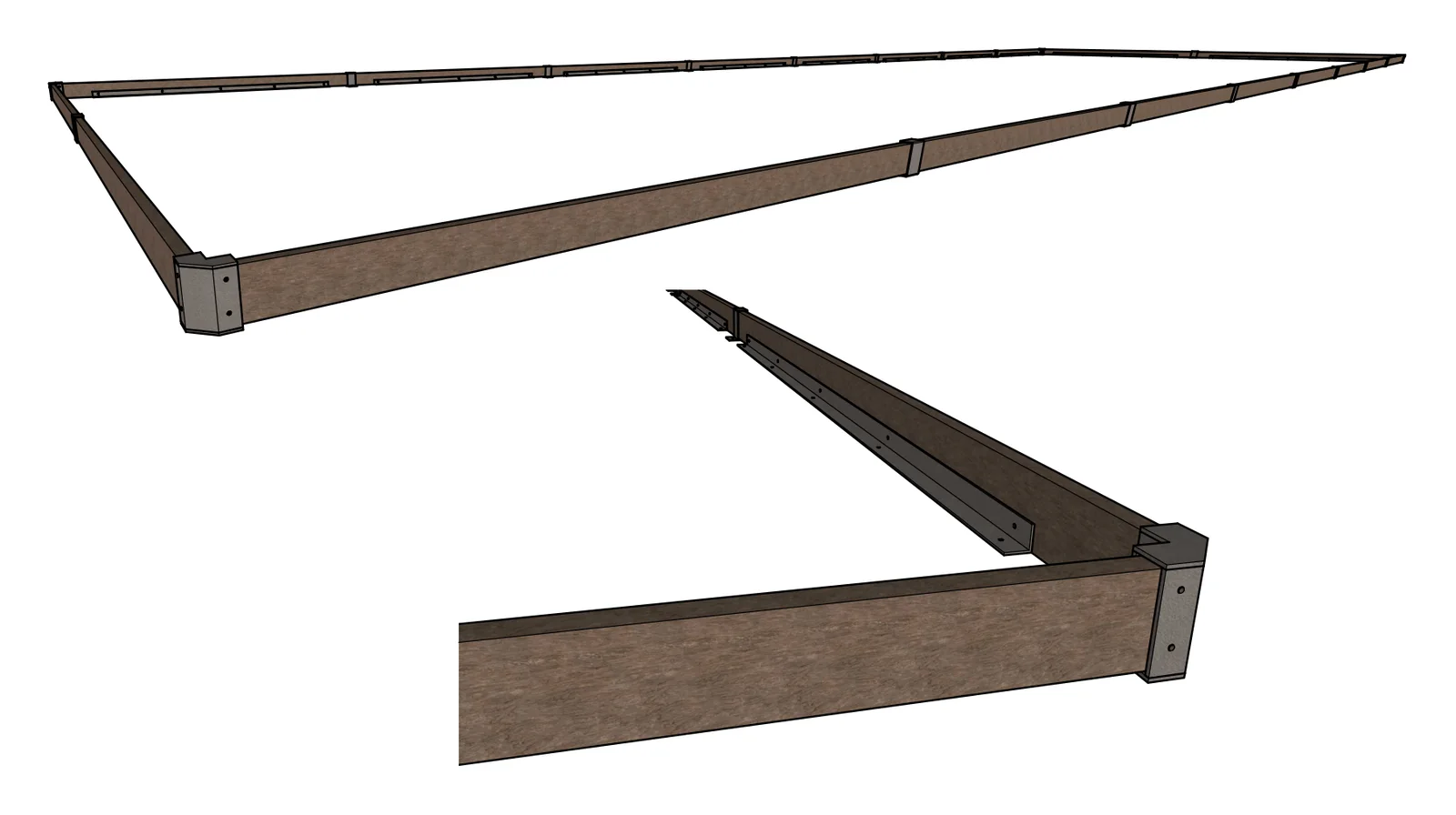 Abundance Planter - 80ft x 20ft x 6"H