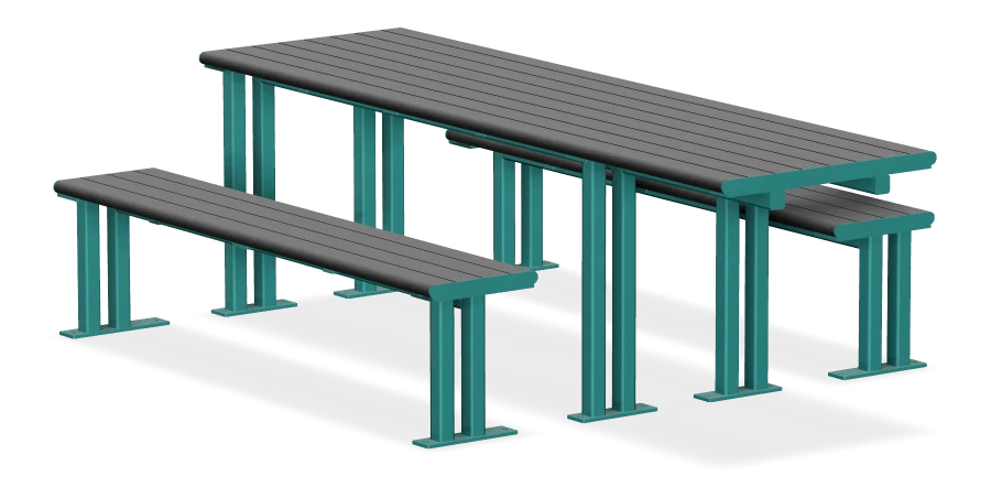 Larson Wheelchair Accessible Picnic Table 8ft