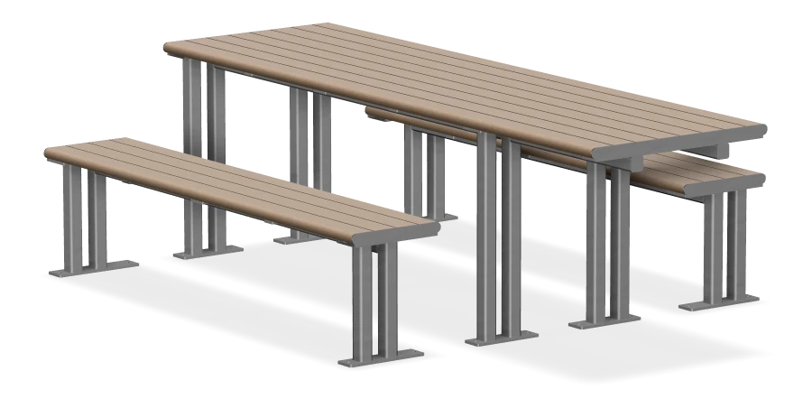 Larson Wheelchair Accessible Picnic Table 8ft