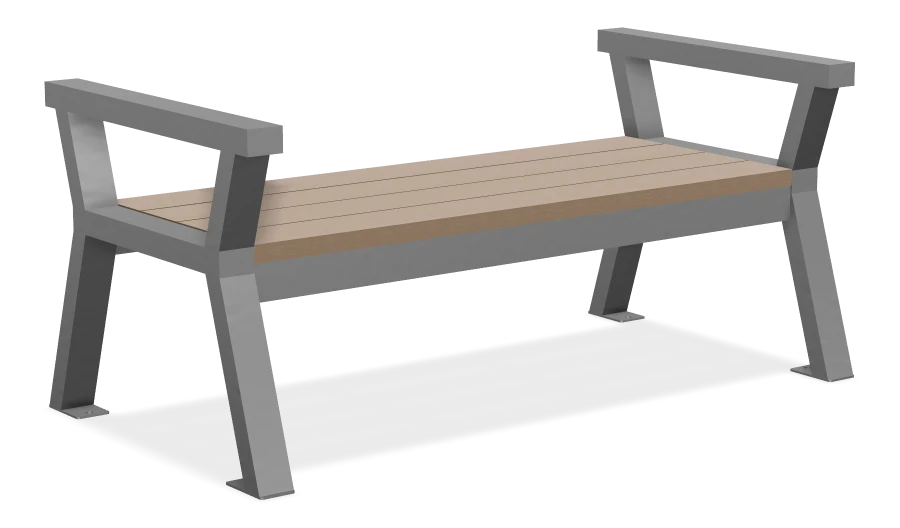 Rutherford Backless Bench