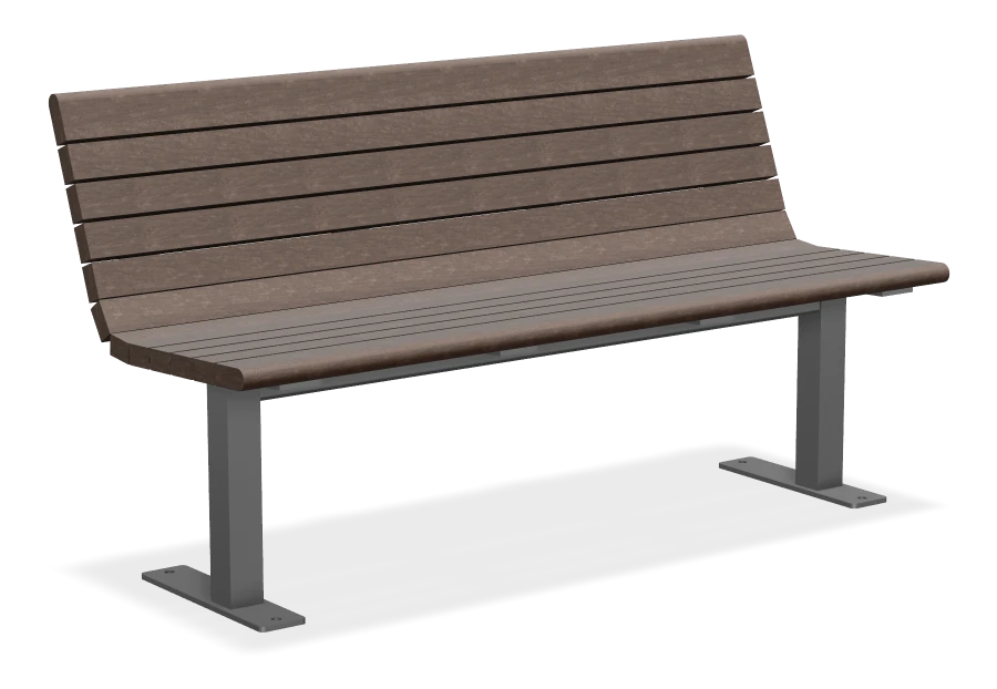 Chat Bench without Armrests 5ft