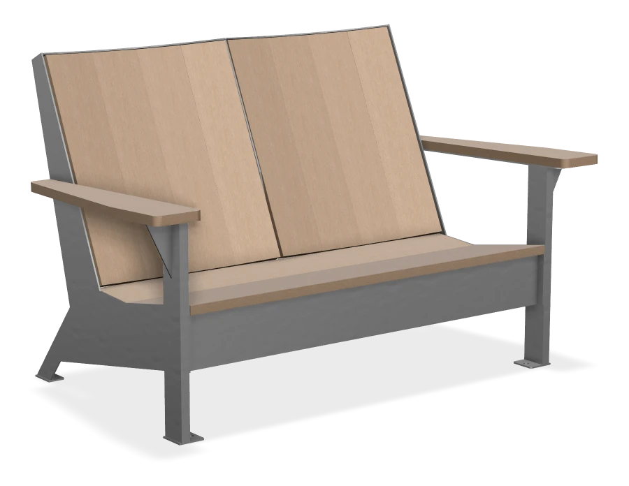 JEM Love Seat without Middle Armrest