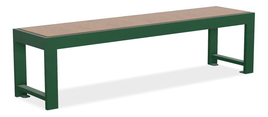 Urban Form Harvest Backless Bench - 6ft