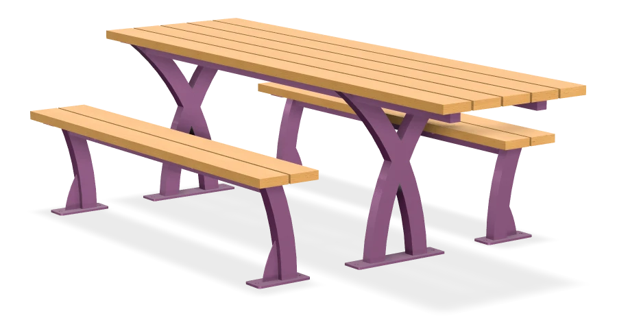 Parker Wheelchair Accessible Picnic Table 8ft