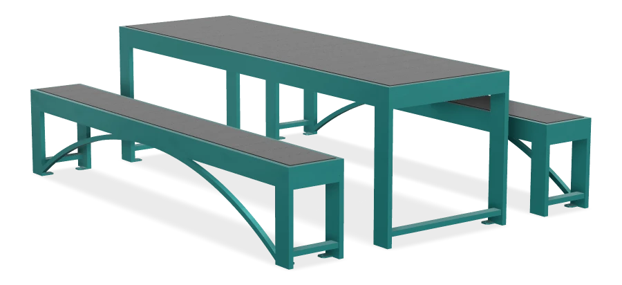 Urban Form Harvest Picnic Table 8ft