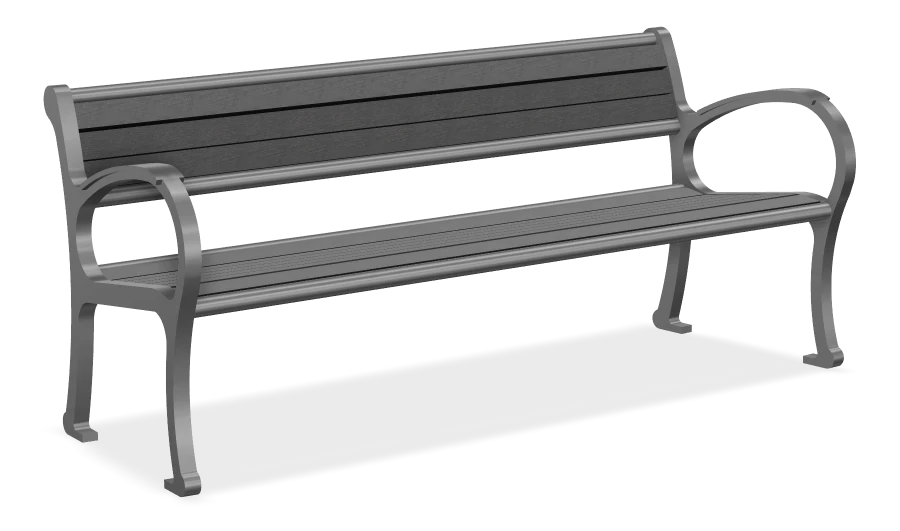 Mountain Classic Wide Body Bench 6ft