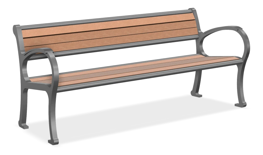 Mountain Classic Wide Body Bench 6ft