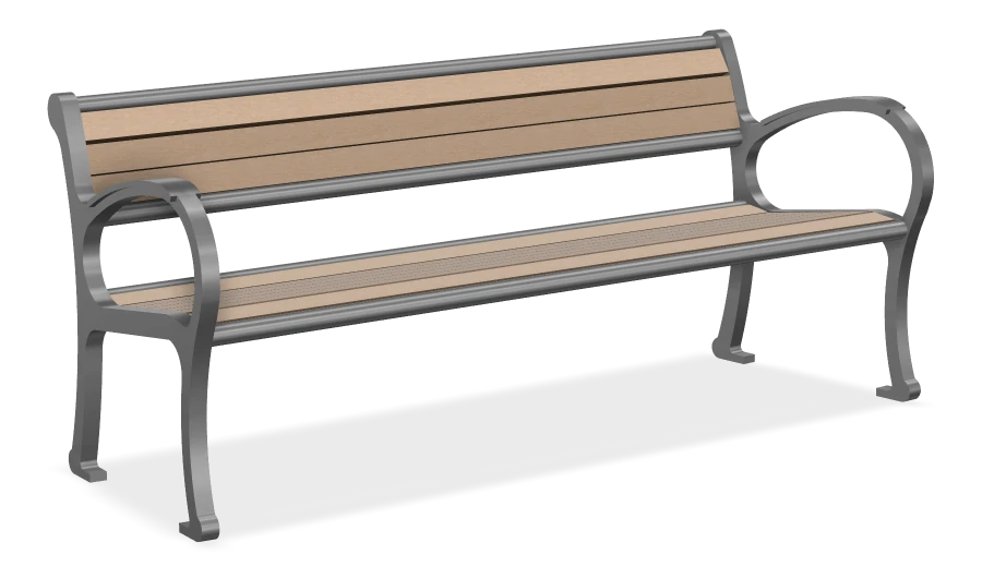 Mountain Classic Wide Body Bench 6ft