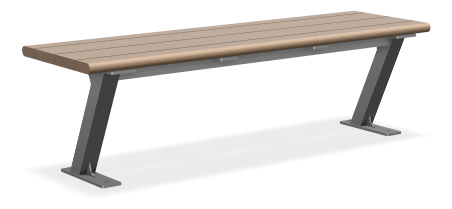 Bayview Backless Bench 5ft