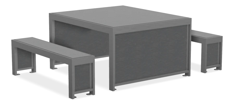 Urban Form Picnic Table 5ft - 4ft Wide