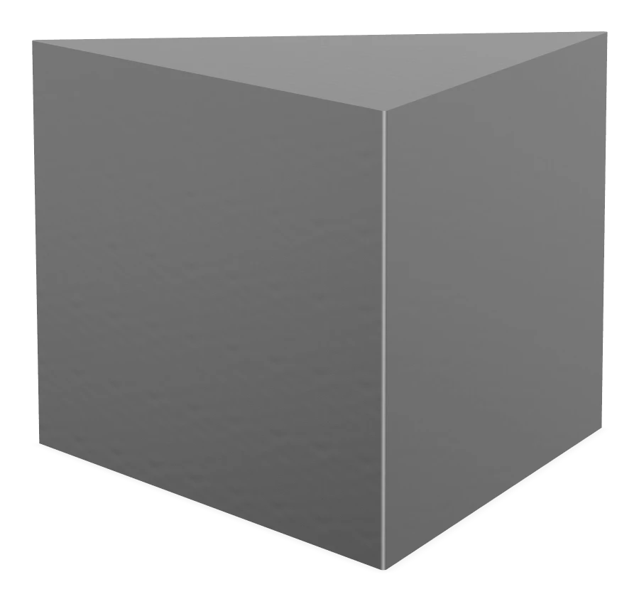 Triangle Prism Bench