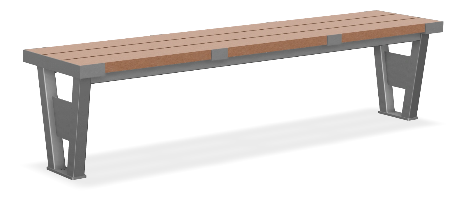 Rio Can Vincent Backless Bench 6ft