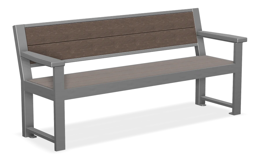 Harvest Bench with Armrests 5ft