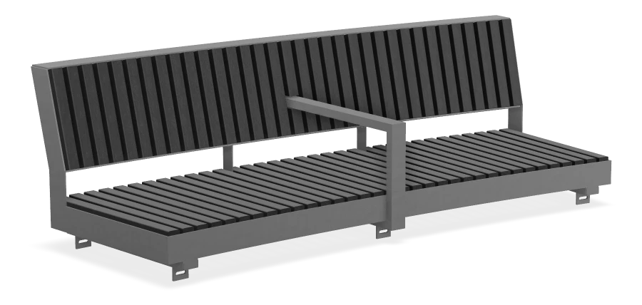 UBCO Curved Bench - Accoya