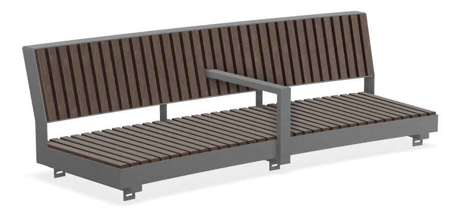 UBCO Curved Bench - Accoya