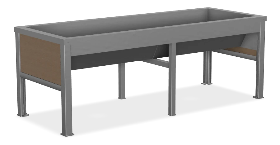 Rutherford 4 Space Wheelchair Accessible Planter