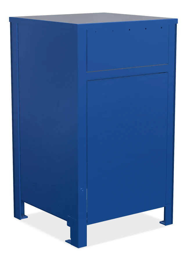 Urban Form Waste Receptacle All Metal