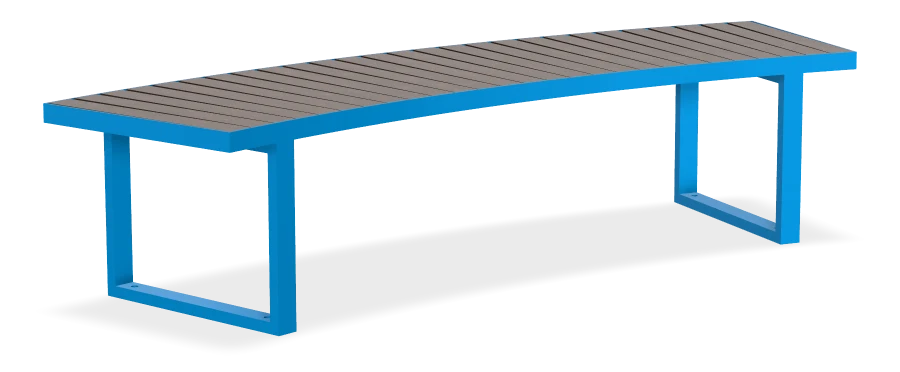 Skyline Curved Bench 6ft