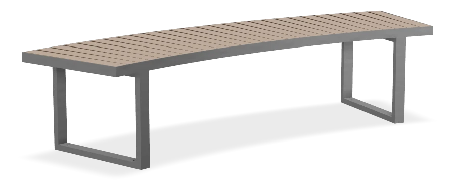 Skyline Curved Bench 6ft