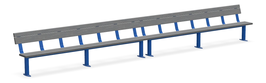 Amigos Players Bench 21ft