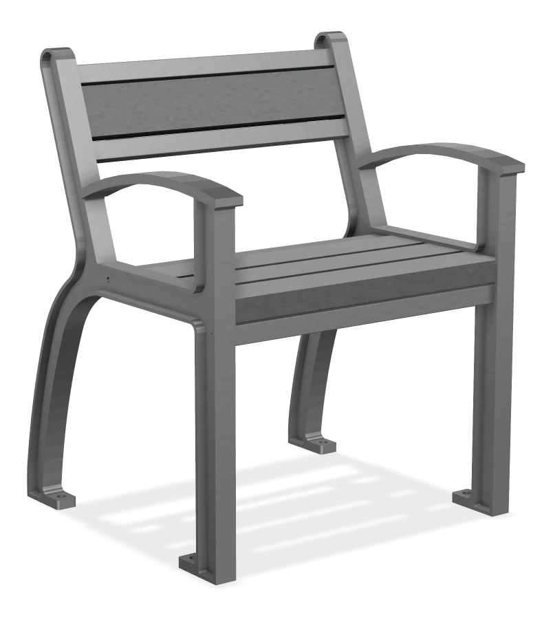 Beselt Chair with Recycled Plastic 2ft