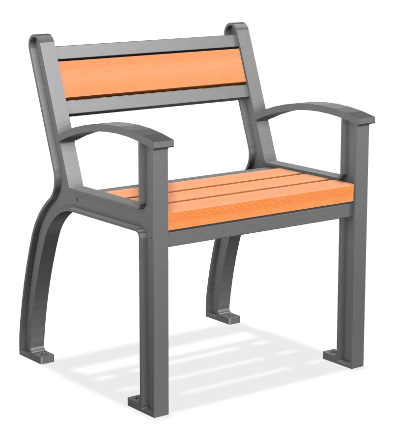 Beselt Chair with Recycled Plastic 2ft