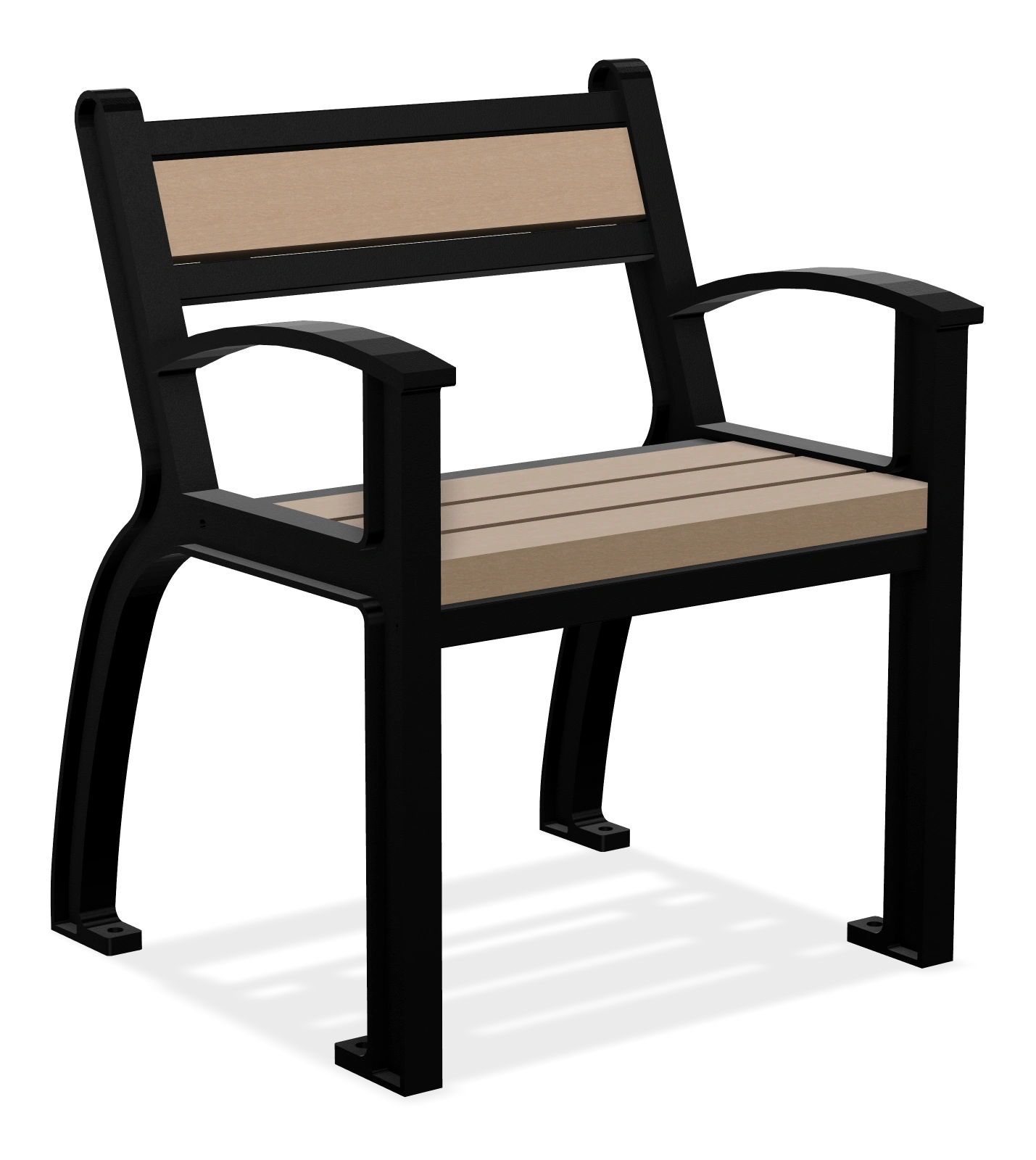 Beselt Chair with Recycled Plastic 2ft